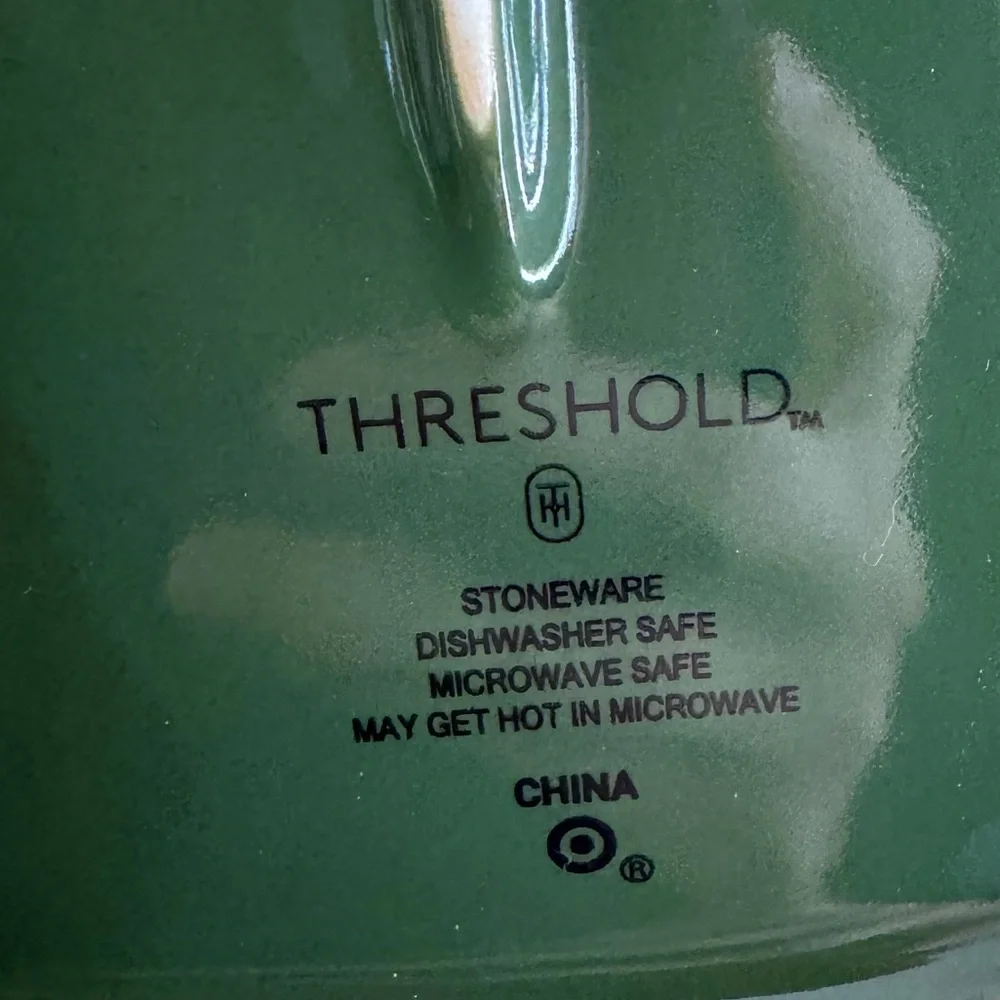 Threshold Green Christmas Tree Platter - Picture 3 of 3
